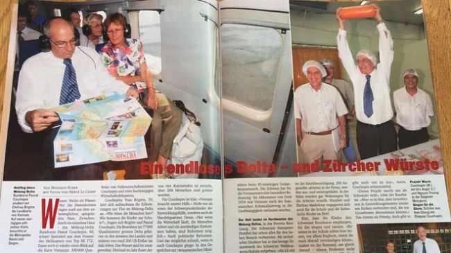 Đưa tôm cá Việt Nam vào Thụy Sĩ bằng... chữ tín