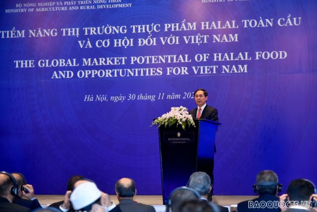 Khai mạc Diễn đàn nhằm khai thông thị trường thực phẩm Halal 1.400 tỷ USD