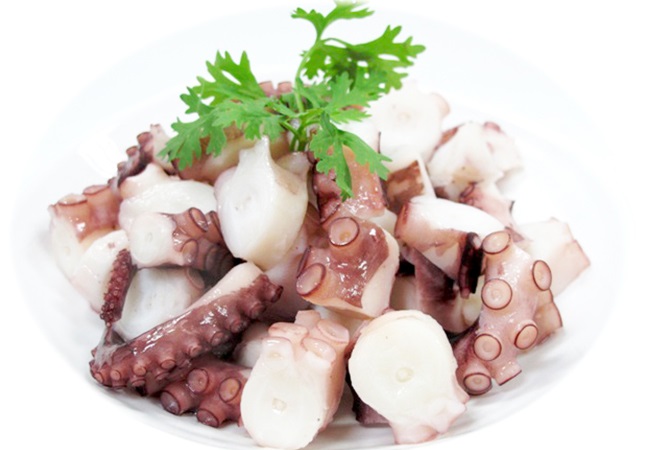 Thái Lan tăng nhập khẩu bạch tuộc chế biến