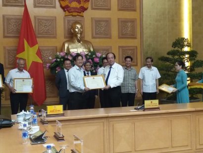 VASEP nhận bằng khen của Bộ trưởng, Chủ nhiệm Văn phòng Chính phủ