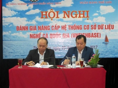 Kết luận của Thứ trưởng Vũ Văn Tám tại Hội nghị đánh giá nâng cấp Hệ thống cơ sở dữ liệu nghề cá quốc gia