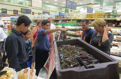 Mỹ Giá tôm hùm giảm từ mức cao kỷ lục