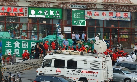 Chợ thủy sản Xinfadi ở Bắc Kinh mở cửa trở lại