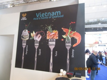 Lang thang hội chợ thủy sản Brussels 2019