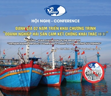 Mời tham dự Hội nghị “Đánh giá 02 năm triển khai Chương trình “Doanh nghiệp Hải sản cam kết chống khai thác IUU”