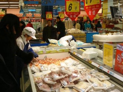 Trung Quốc Giá thủy sản tăng cao trong 7 năm qua