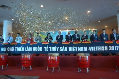 Khai mạc Hội chợ Vietfish 2017