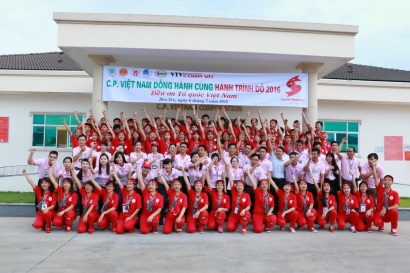 C.P. Việt Nam đồng hành cùng Hành trình Đỏ 2016