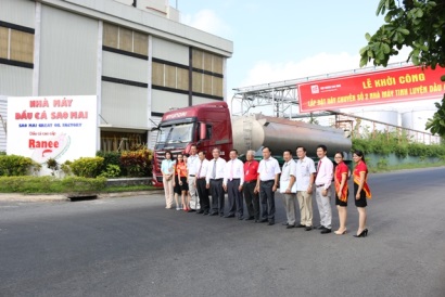 Lắp đặt dây chuyền số 2 Nhà máy tinh luyện dầu cá Ranee