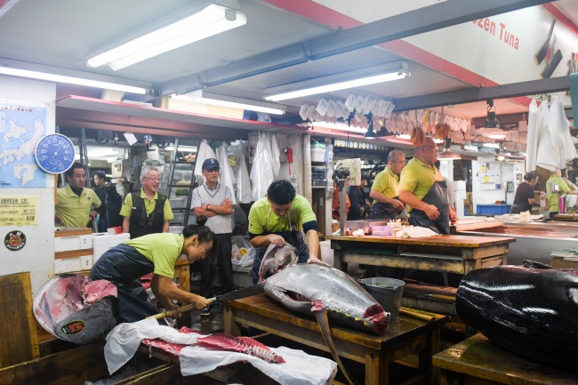 Thị trường cá ngừ Nhật Bản cũng “chao đảo” vì Covid-19