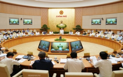 Thủ tướng Nguyễn Xuân Phúc chủ trì họp Chính phủ thường kỳ tháng 42019