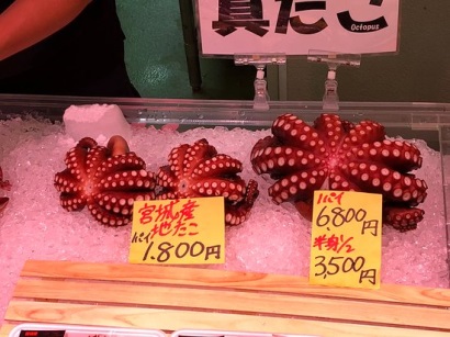 Nhập khẩu mực, bạch tuộc của Nhật Bản giảm 12%