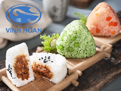 Cơm Nắm Onigiri từ cá Tra nướng Kabayaki