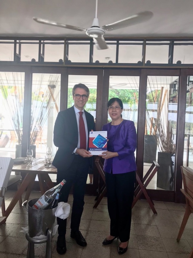 VASEP tiếp và làm việc với Đại sứ EU tại Việt Nam