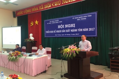 Triển khai kế hoạch sản xuất ngành tôm năm 2017
