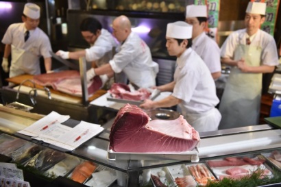 Nhật Bản 55% lượng cá ngừ mắt to đông lạnh nhập khẩu từ Đài Loan